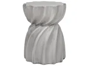 Side Table ALGUA 35 cm 35 cm Grey_873764