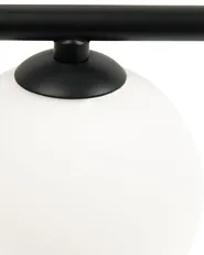 Vägglampa YANGO Metall Svart_872708