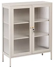 Vitriini HARLYN  90 cm Metalli Beige_1156526
