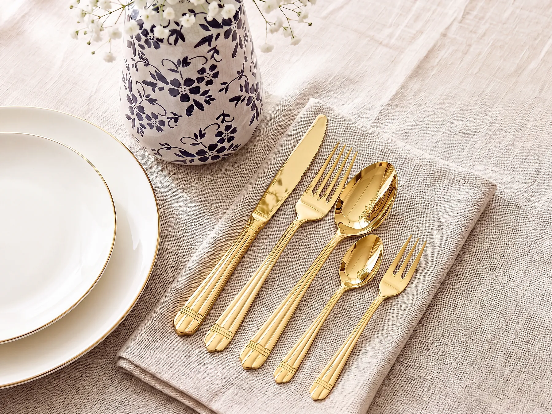 30-Piece Cutlery Set GARGANELLI Gold_1184537