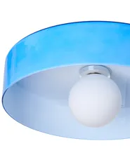 Ceiling Lamp LUGUSE Glass Blue_1074952
