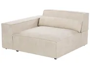 Modulsoffa 3-sits HELLNAR Sammet Ljusbeige_910990