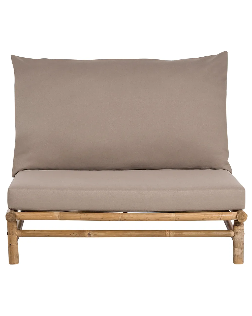 Set med 2 stolar med dynor TODI Bambu Taupe_872774