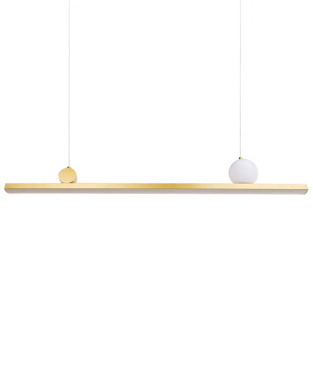 LED-riippuvalaisin ALWAND Metalli Kulta_934426