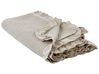 Bedspread HATTON Cotton 200 x 220 cm Taupe