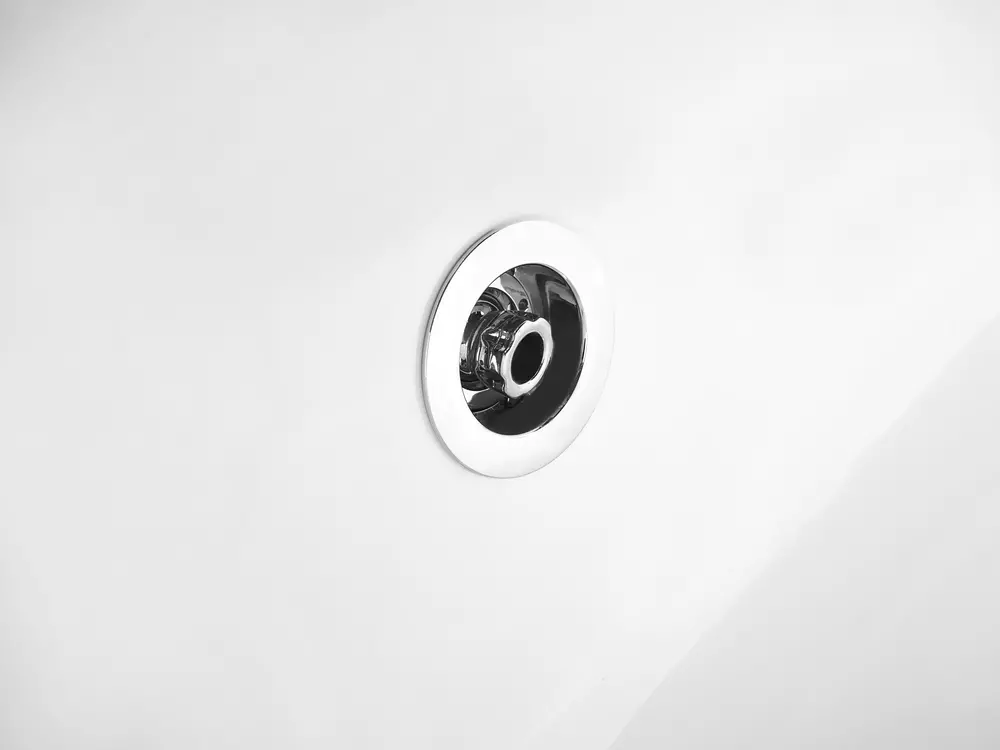 Corner Hot Tub with LED MONACO 2100 x 1450 mm with Built-In Bluetooth Speaker White_1068848
