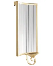 Wall Candle Holder SOBREDA 41 cm Metal Gold_968358