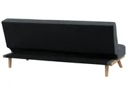 Sofa Bed 3 Seater FROYA Fabric Dark Grey_722483