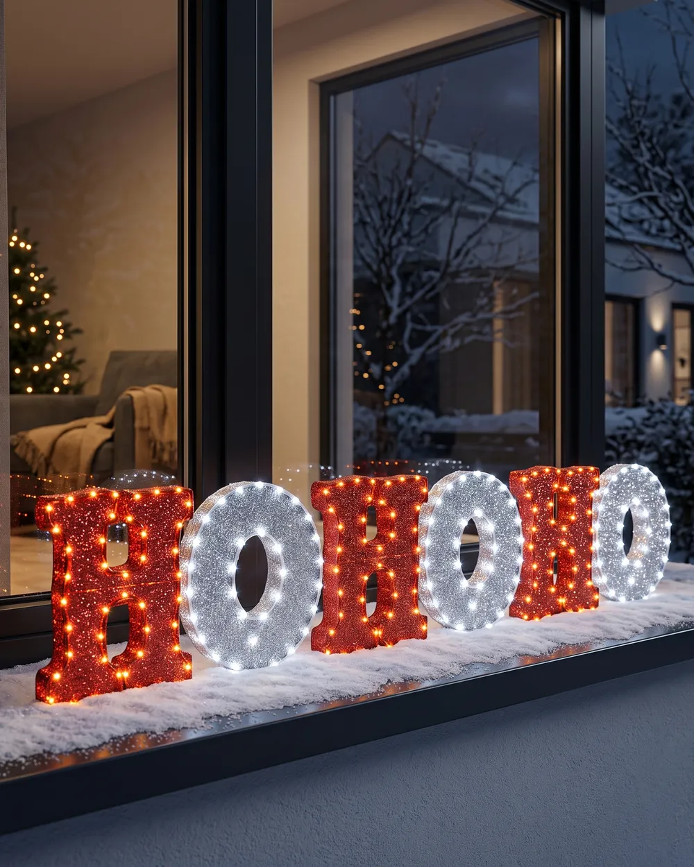 Outdoor Decoration LED GRENVIK 40 cm White Red_950407