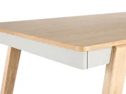 Dining Table PHOLA Light Oak 150 cm 90 cm_832110