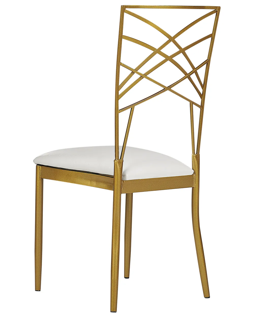 Ruokatuolisetti 2 kpl GIRARD Metalli Kulta_913461