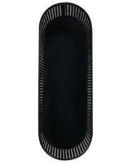 Plant Stand LINNAEA 60 cm Metal Black_1064729