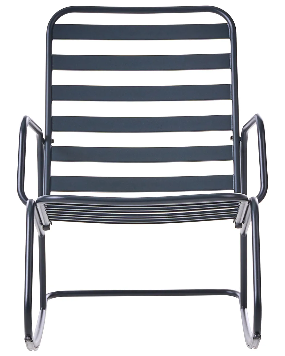 Garden Rocking Chair TURI Metal Black_1020917