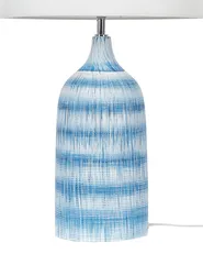 Table Lamp GEORGINA Ceramic Blue_822453