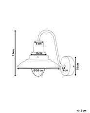 Wall Lamp LUZA Metal Brass_800299