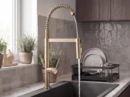 Kitchen Spring Coil Tap ATCAMA Gold_1108737