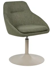 Dining Chair WESTMINSTER Fabric Light Green_1129673