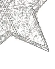 Outdoor Decoration LED MADUM 50 cm Star Silver_1015619