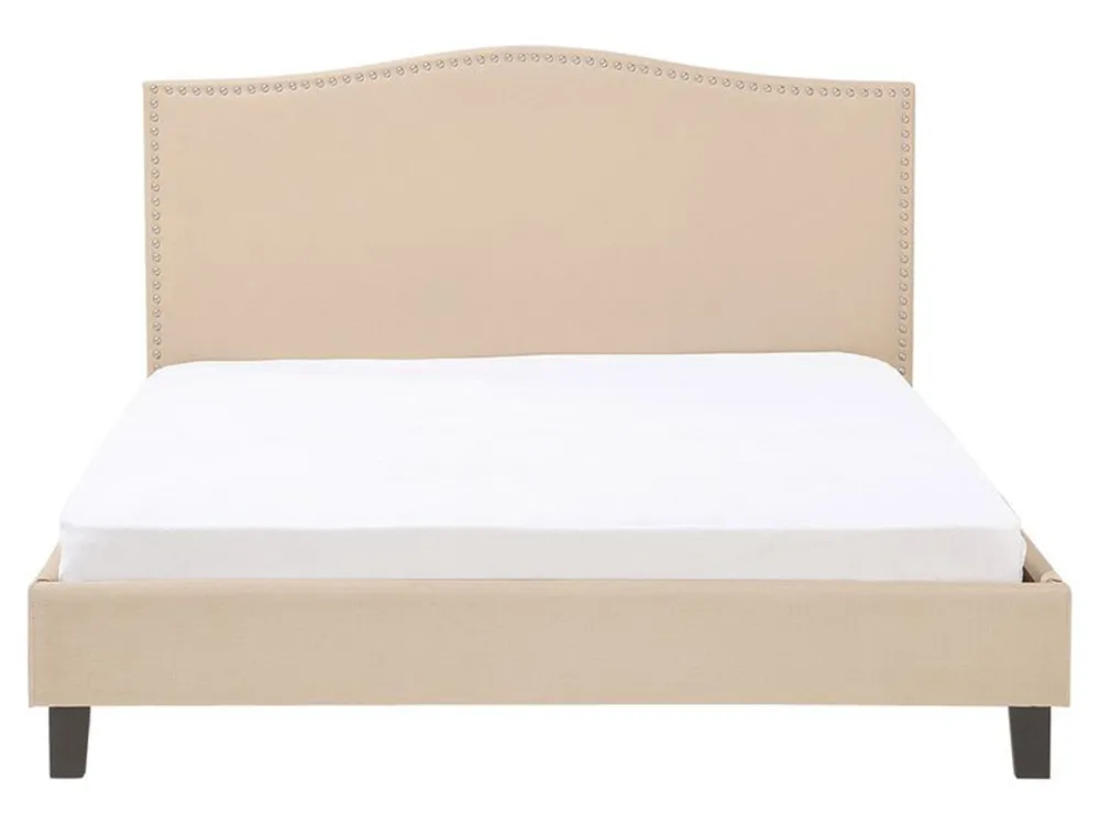 Bed Fabric MONTPELLIER 160 x 200 cm (EU King Size) Beige_754216