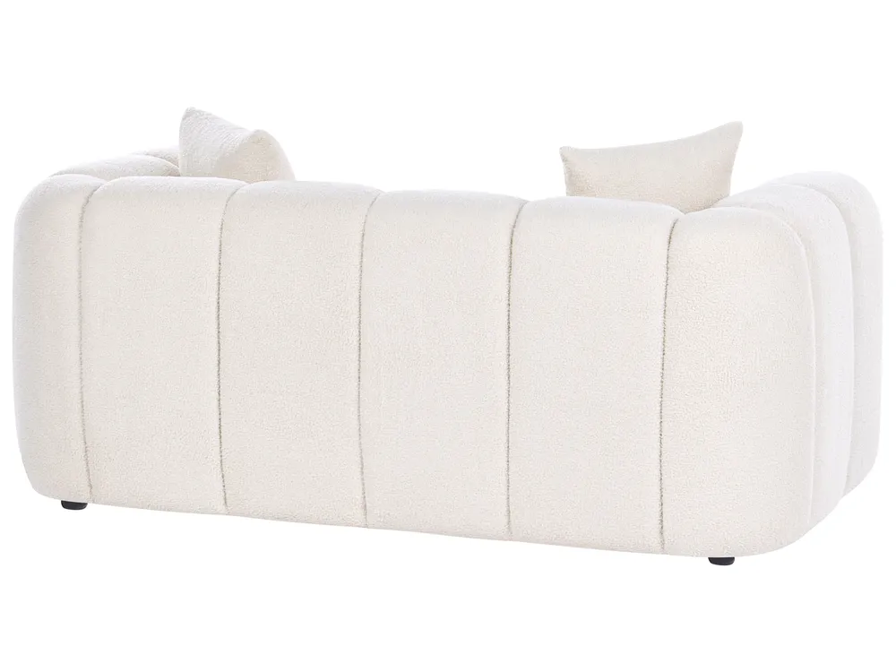 Soffa 2-sits MORSIL Bouclé Off-White_1057327