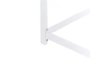 Outdoor Kitchen Island AVETRANA Brown/ White Metal_987533