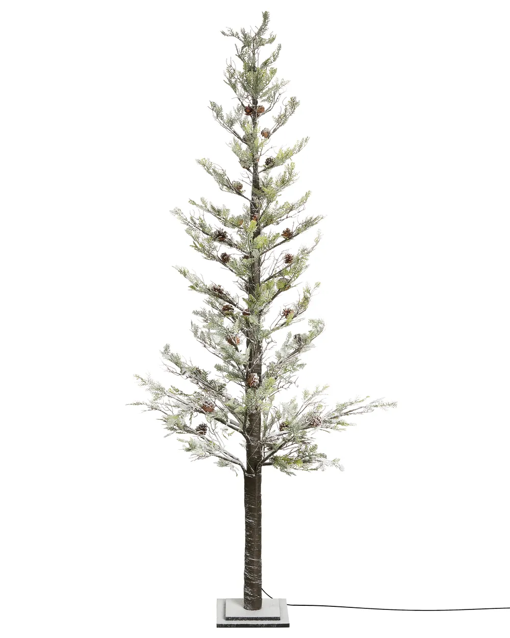 Outdoor Decoration LED GRENIVIK 245 cm Christmas Tree White_1025817