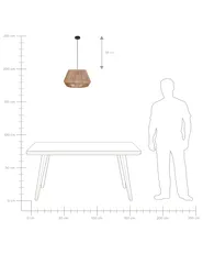 Pendant Lamp BIRAU Jute Natural_913711