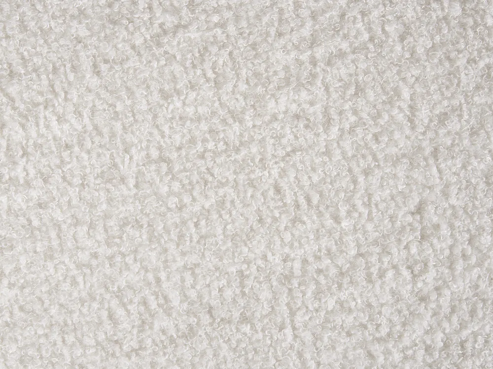 Footstool TAKOMA Boucle White_850199