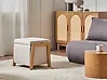 Förvaringspuff EDLAND 45 cm Ljusbeige