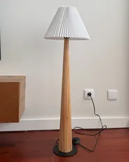 Golvlampa ALIGIDE Trä Naturlig_1046104