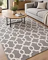 Rug ZILE Grey 160 x 230 cm Wool