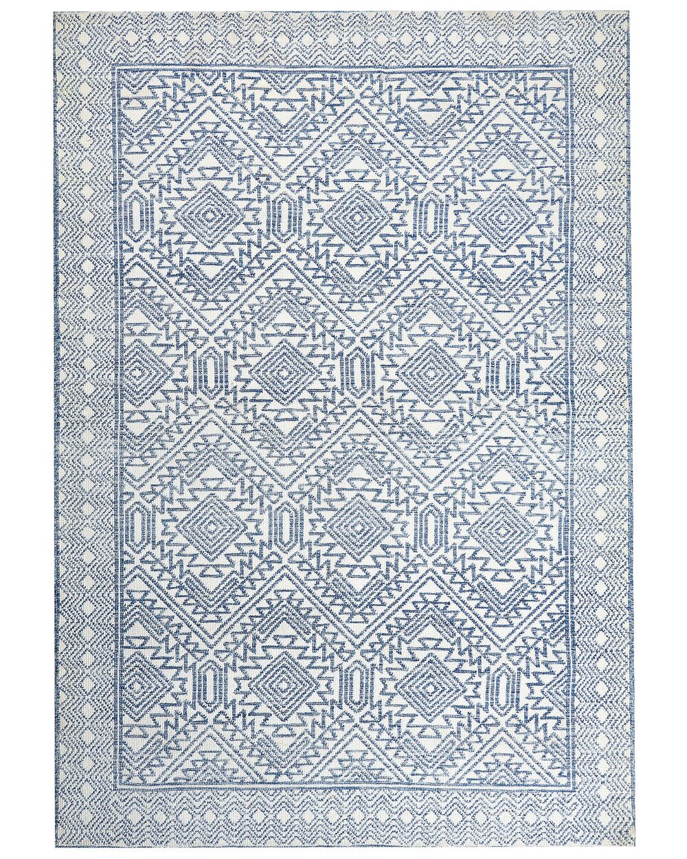 Teppe KAWAS Blå 160 x 230 cm