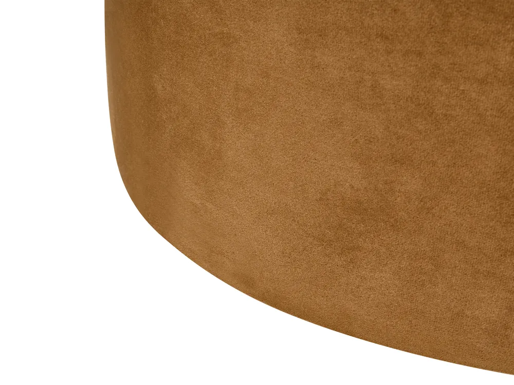 Pouffe MILLEN Velvet Golden Brown_1032798