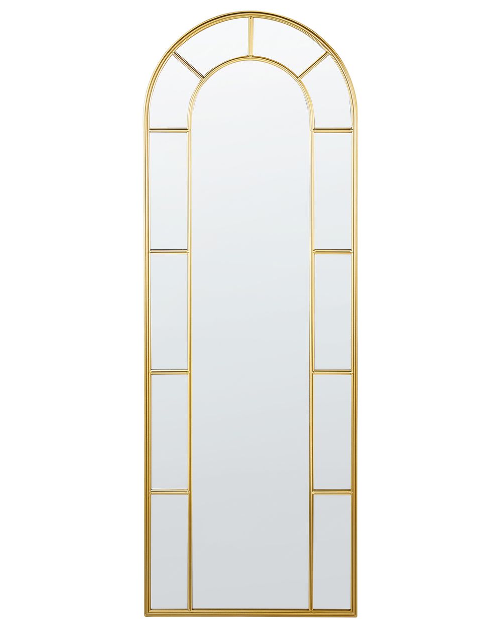 Veggspeil CROSSES 60 cm 170 cm Metall Gull