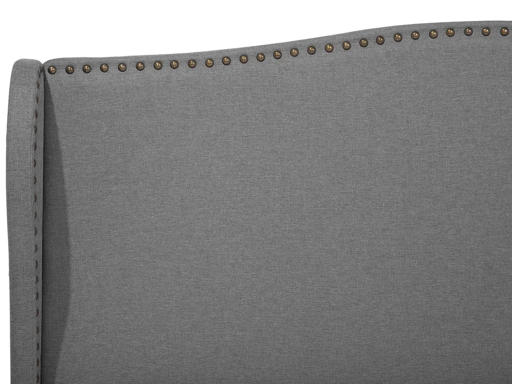 Bed Fabric COLMAR 160 x 200 cm (EU King Size) Grey_675999