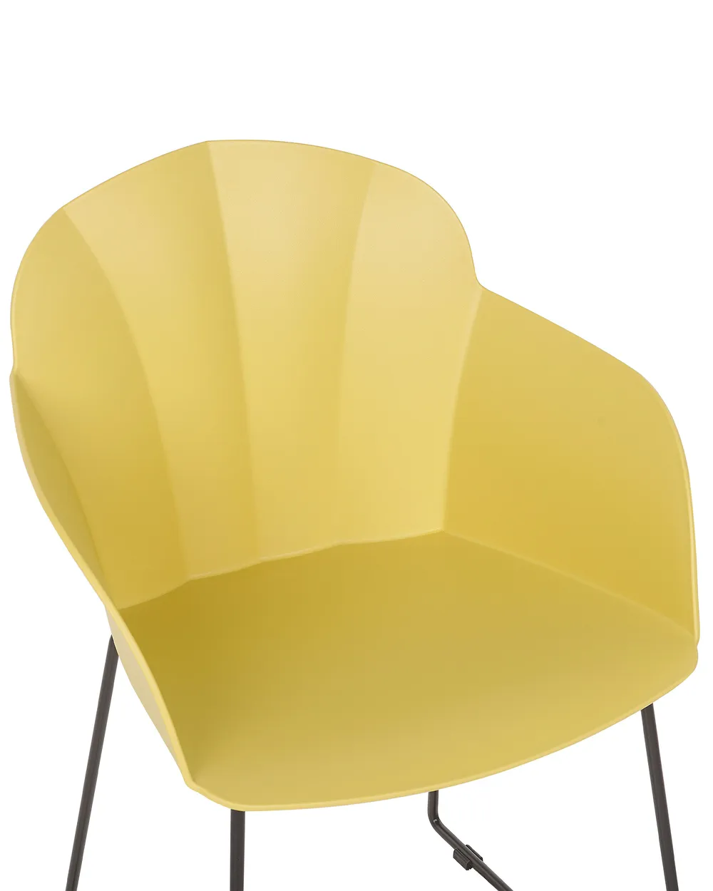 Set med 2 matstolar SYLVA Gul_783913