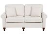 Sofa 2 Seater GINNERUP Fabric Light Beige