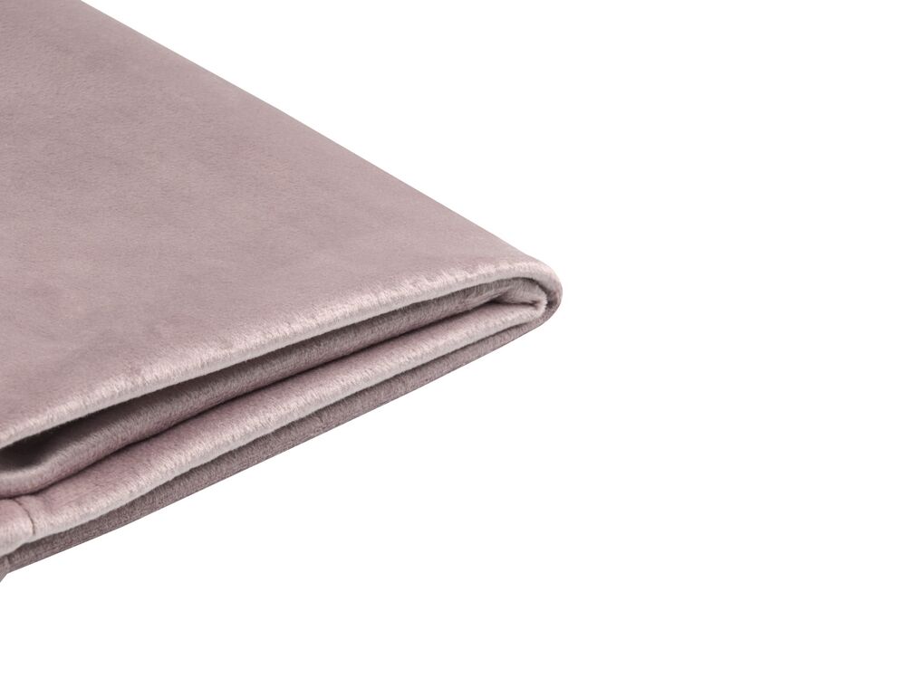 Bed Frame Cover Velvet FITOU 90 x 200 cm Pink