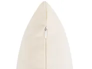 Koristetyynysetti 3 kpl NOLIA 30 x 50 cm 45 x 45 cm Puuvilla Valkoinen Joulukuvio_1164649