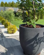 Blomkruka KANNIA 36 cm Grafitgrå_1167898