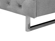Sofa 2 Seater VISSLAND Fabric Light Grey_706401