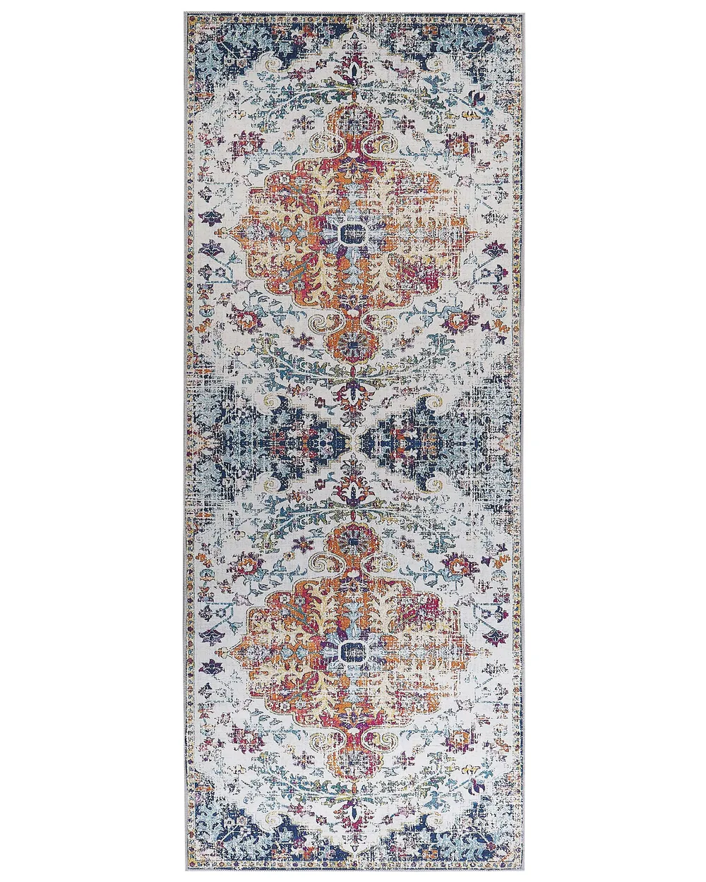 Vintage Runner Rug Multicolour ENAYAM Various Sizes