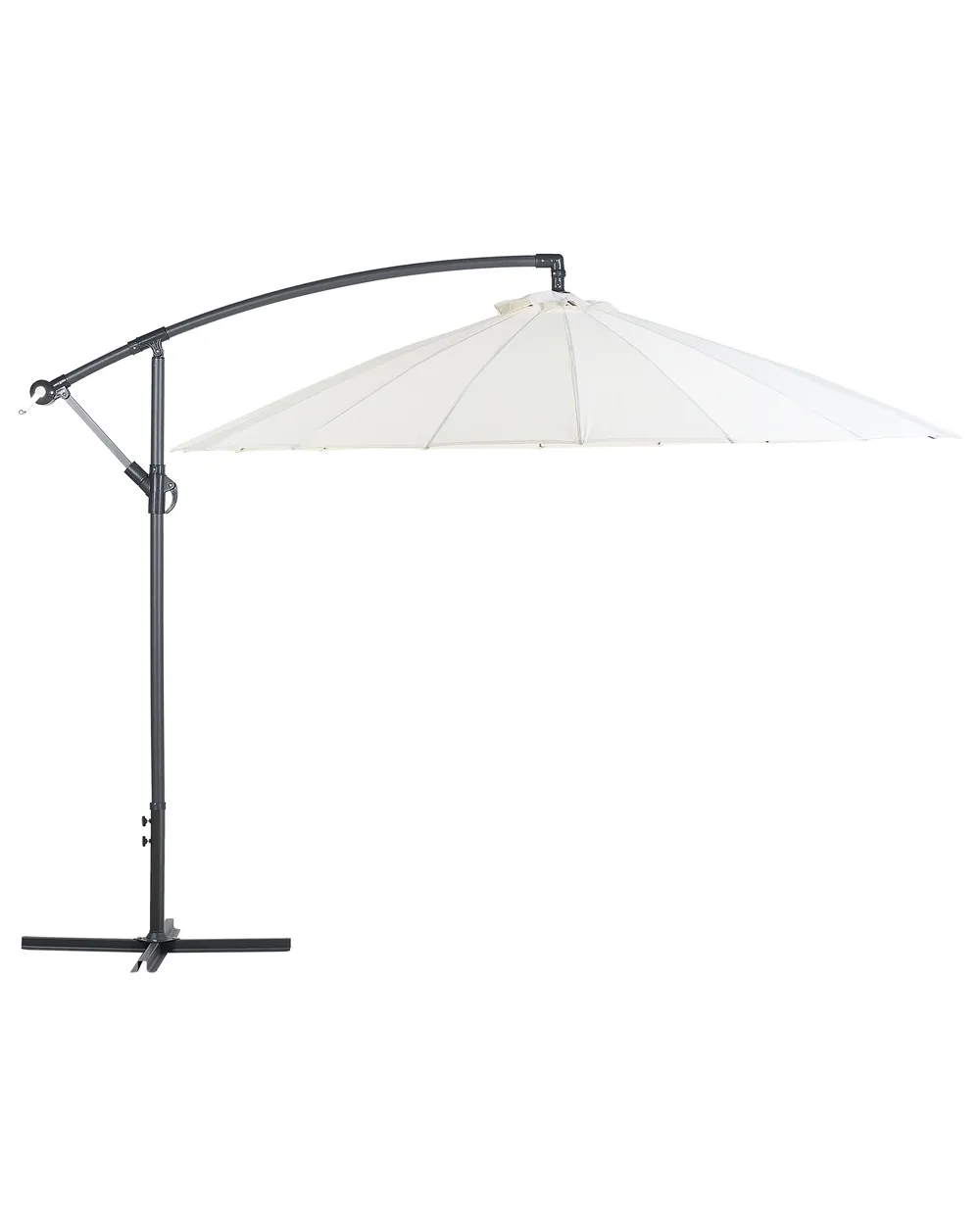 Cantilever Parasol 268 cm CALABRIA II Light Beige