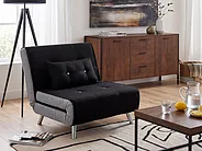 Enkel bäddsoffa FARRIS Svart_1149424