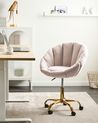 Desk Chair ANNABELLE Boucle Beige