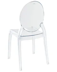 Set of 2 Dining Chairs RULISON Transparent_1077785