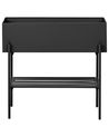 Elevated Plant Pot VINCA 70 cm Metal Black