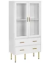 Vitriini MILORA 80 cm Valkoinen