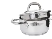 7 Piece Pot Set PRIMECOOK Stainless Steel Silver_1043295
