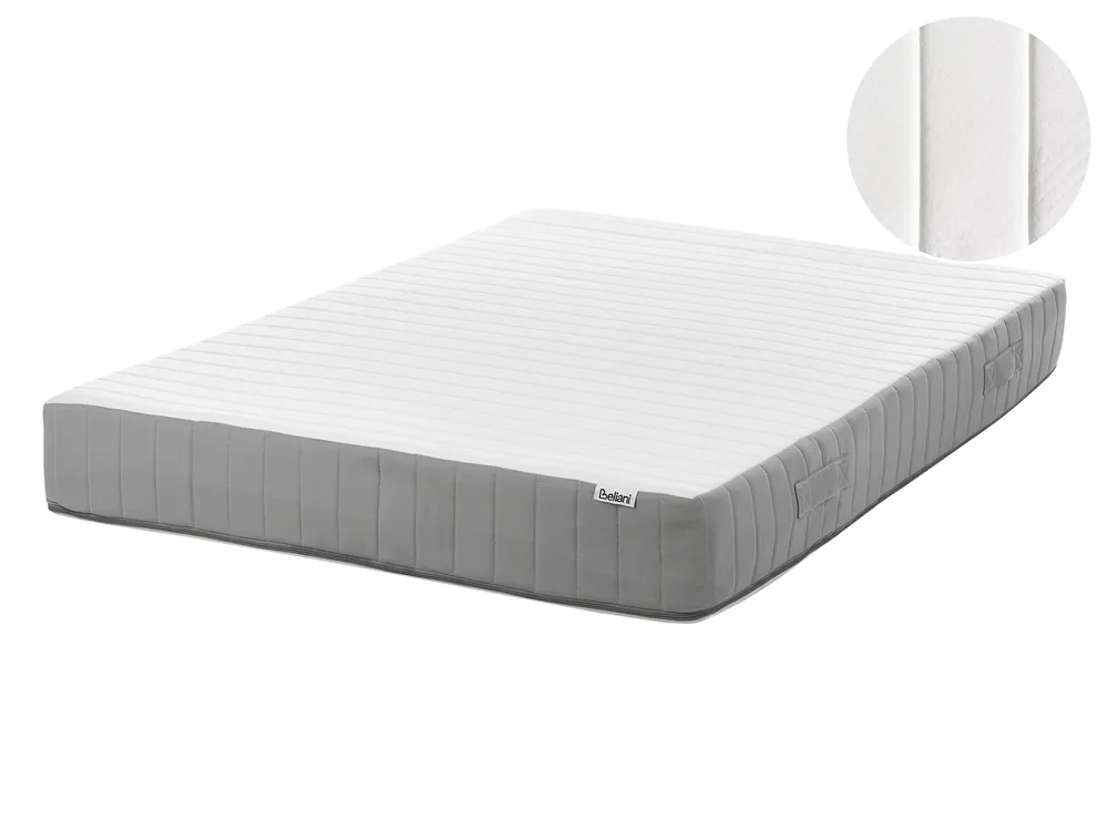 Memory Foam Pocket Spring Mattress SILENT HYBRID 7 PLUS H2/3 Medium 120 x 200 cm (EU Small Double)